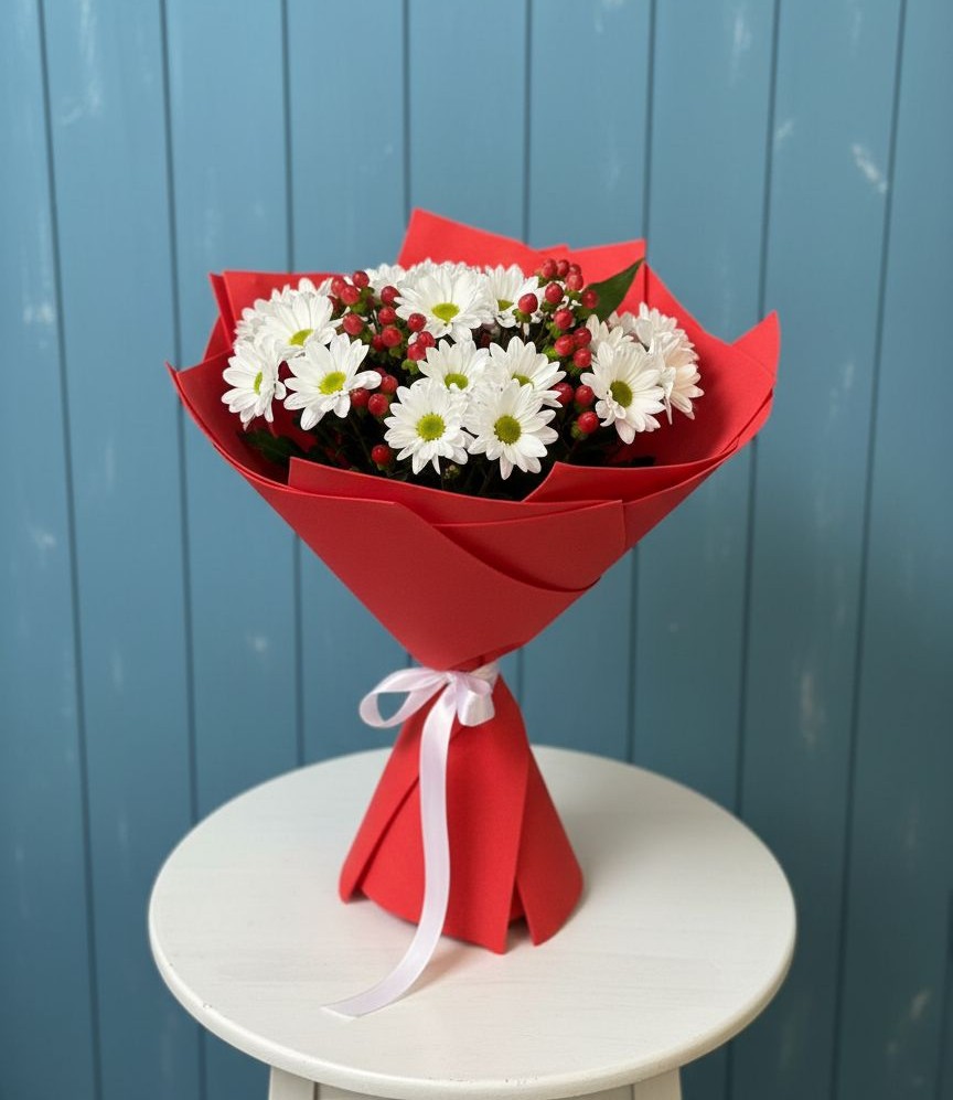 Букет цветов из: Хризантемы в Тарычёво