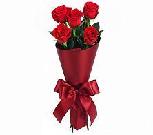 Букет 5 Красных роз Эдлесс Лав в Тарычёво