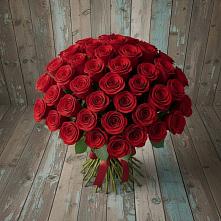 Букет 55 Красных роз Фридом #REPLACE_PRED# Тарычёво