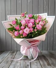 Букет Розовый кустик в Тарычёво