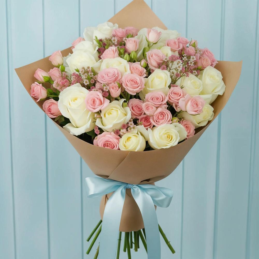 Букет цветов из: Розы в Тарычёво