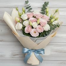 Букет цветов из:  Лизиантусы в Тарычёво