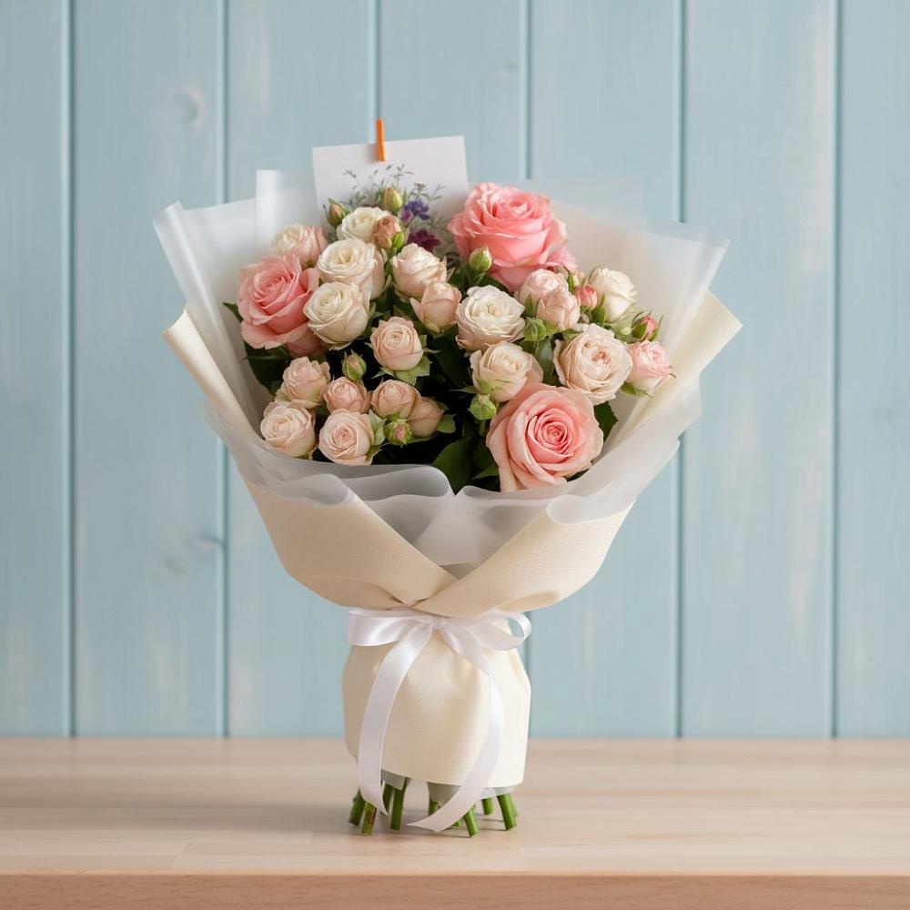 Букет цветов из: Розы в Тарычёво