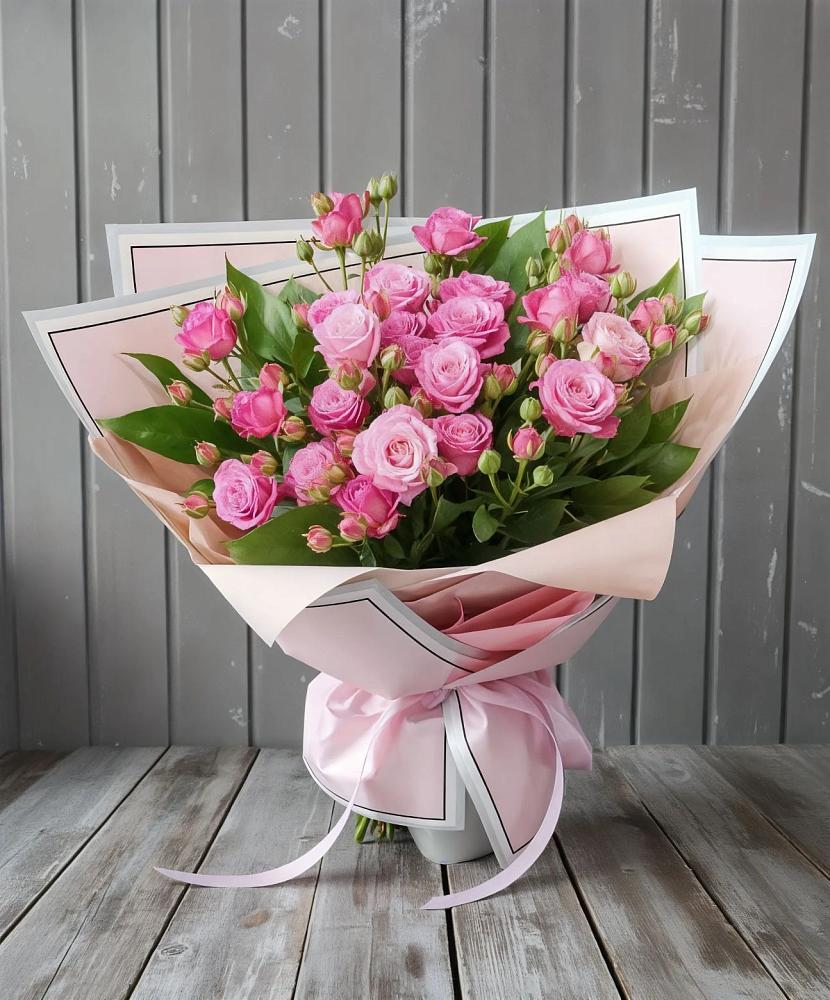 Букет Розовый кустик в Тарычёво