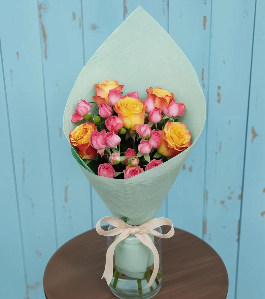 Букет цветов из: Розы в Тарычёво