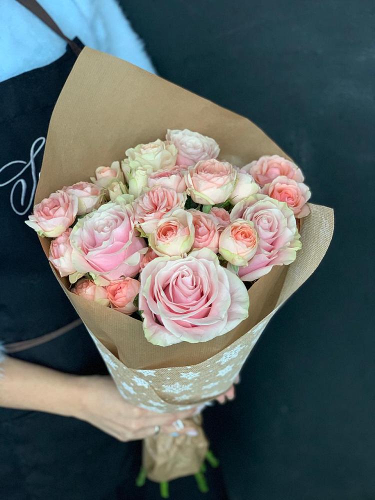 Букет цветов из: Хризантемы и Розы в Тарычёво