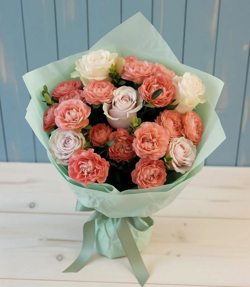 Букет цветов из: Розы в Тарычёво