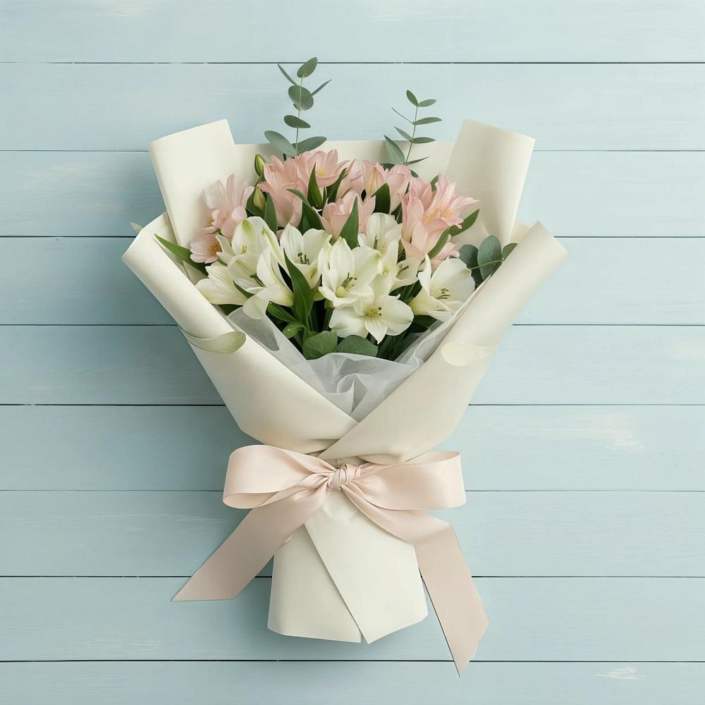 Букет цветов из: Альстромерии в Тарычёво