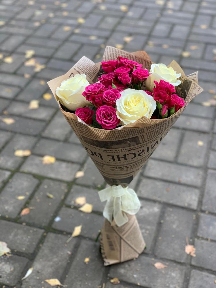 Букет цветов из: Розы в Тарычёво