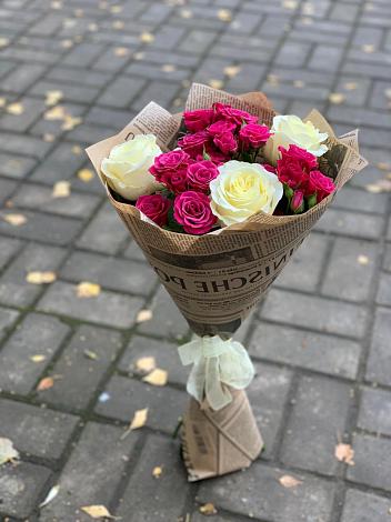 Букет цветов из: Розы в Тарычёво