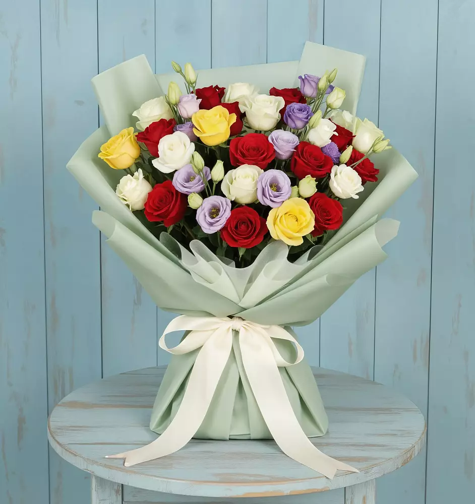 Букет цветов из: Розы в Тарычёво