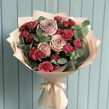 Букет цветов из:  Гвоздики и Розы в Тарычёво