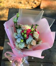 Букет цветов из:  Розы и Лизиантусы #REPLACE_PRED# Тарычёво
